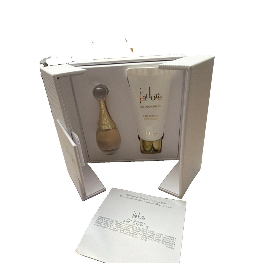 Dior J'adore Mini Gift Set EDP 5ml (0.17oz) + Body Milk 20ml
